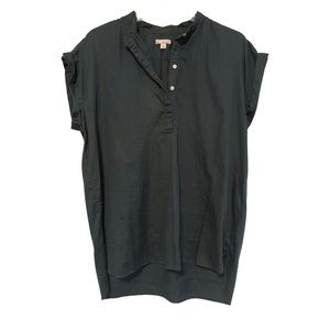 Dark blue cotton top